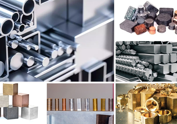 Materialien, die wir verwenden