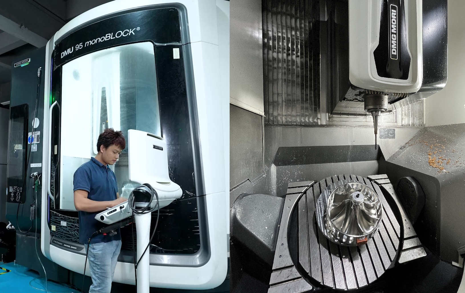 Precision 5 Axis CNC Machining Manufacturig Factory